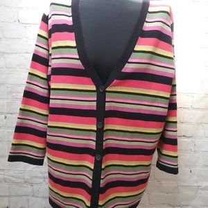 Jones New York Cardigan Sweater Size 1X